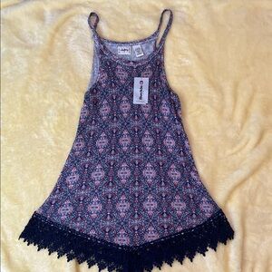 Daytrip Multicolor Patterned Tank Top